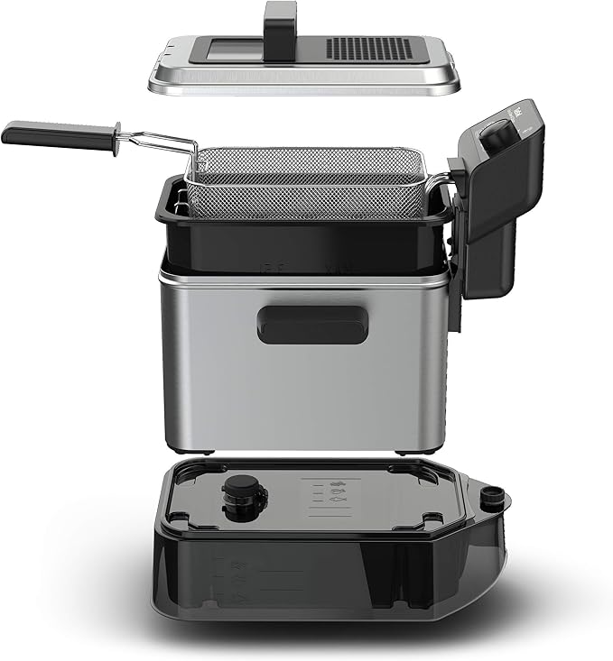 Tefal Easy Clean & Store - Freidora de aceite 3.5 litros/1 kg ...