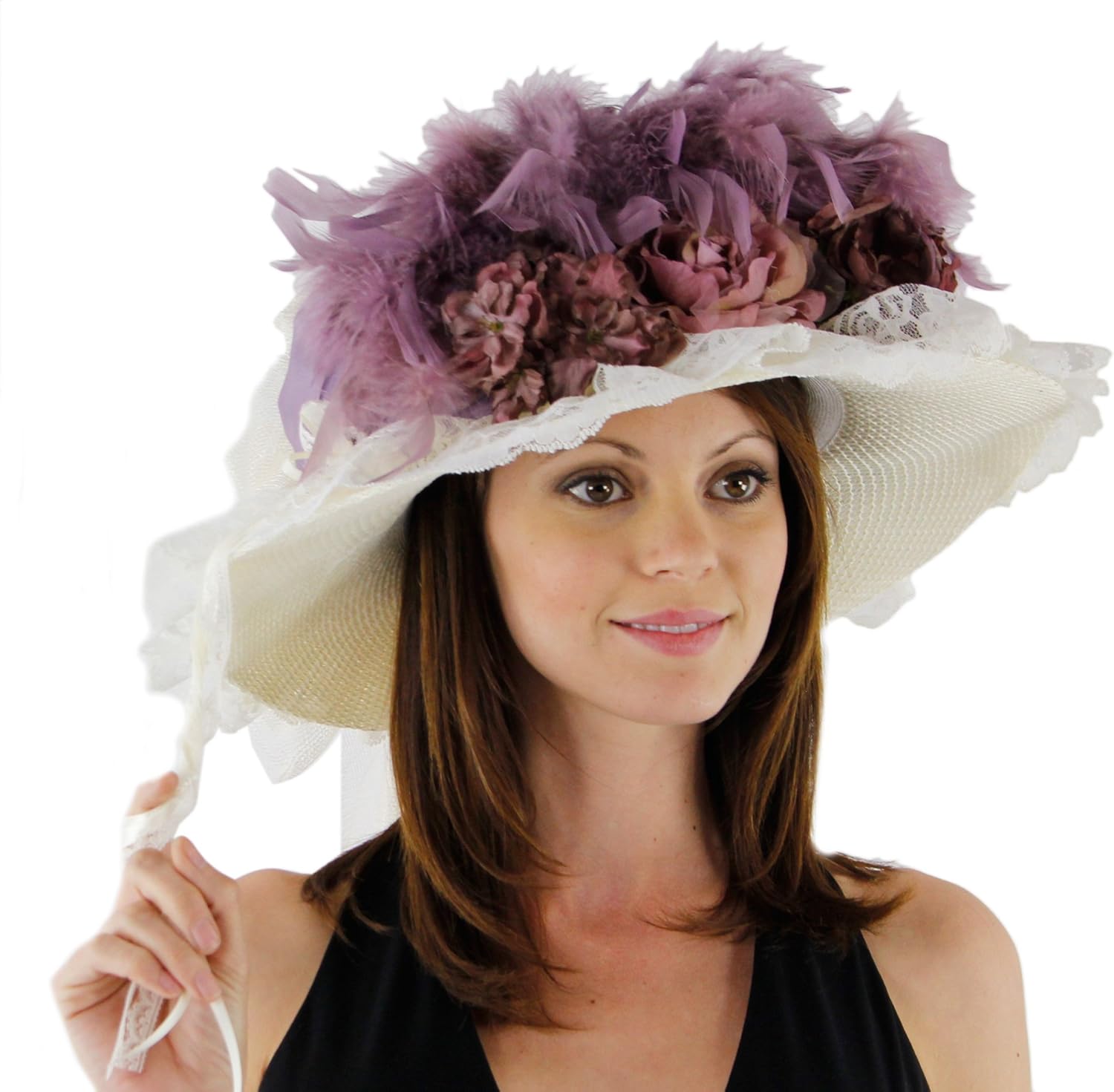 victorian touring hat