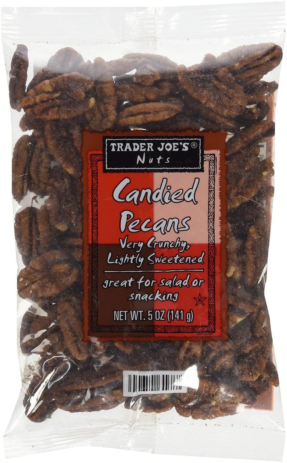 Trader Joe's Candied Pecans, 5 Oz PACK OF 3 Grocery