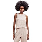 Madewell Womens Tie Back Linen Top