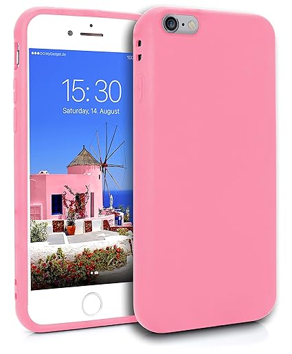 MyGadget Robuste Silikon Hülle TPU Case für Apple iPhone 6s / 6 - Matte Schutzhülle Silikonhülle Back Cover Ultra Kratzfest -