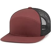 Pacific Headwear Unisex Adult Pacific Headwear 6-Panel Arch Trucker Snapback Cap