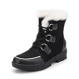 DREAM PAIRS Ankle Winter Boots for Women Snow Boots