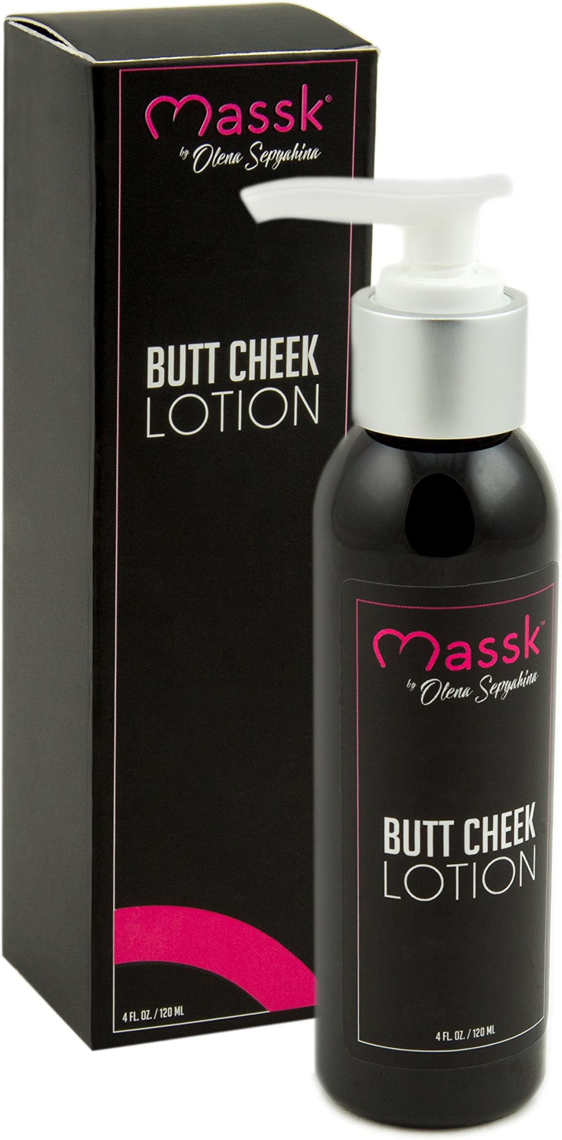 Massk | Butt Acne Lotion: Firming, Lifting, and Brightening - 100% Natural & Organic  (Butt Enhancement)