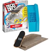 TECH DECK DIY Concrete Reusable Modeling Playset with Exclusive Enjoi Fingerboard, Rail, Molds, Skatepark Kit, Kids Toy for Boys and Girls Ages 6 and up