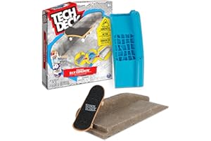 TECH DECK DIY Concrete Reusable Modeling Playset with Exclusive Enjoi Fingerboard, Rail, Molds, Skatepark Kit, Kids Toy for Boys and Girls Ages 6 and up