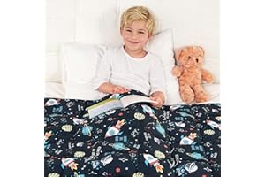 Kivik Breathable Weighted Blanket 3 lbs, Cooling Small Weighted Blankets, Ultra Soft Heavy Throw for Relaxing & Sleeping, Mac