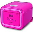 Tiger JAJ-A55U PP 3-Cup (Uncooked) Micom Rice Cooker with Slow Cook, Steam, & Cake Bake, Passion Pink