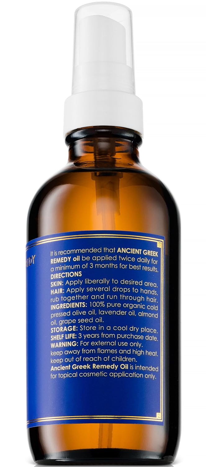 Organic Blend of Olive, Lavender, Almond and Grapeseed oils with Vitamin E. Day and night Moisturizer for Skin, Dry Hair, Face, Scalp, Foot, Cuticle and Nail Care. Natural Body oil for Men and Women : Beauty