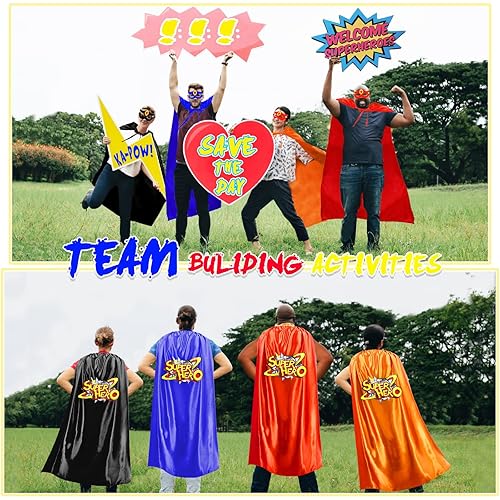 iROLEWIN Adults Superhero-Cape and Mask for Women Men Super-Hero Costumes  Spirit Day Team Dress-up-Halloween Party Favors (Blue Superhero) in Kenya |  Whizz Costumes