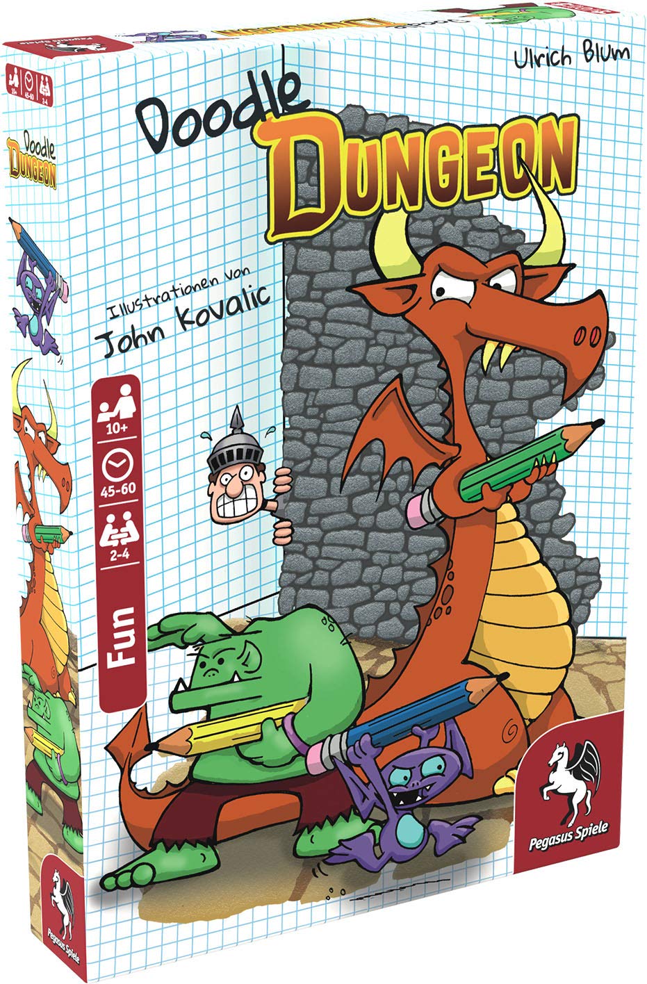 Pegasus Spiele 51846E - Doodle Dungeon