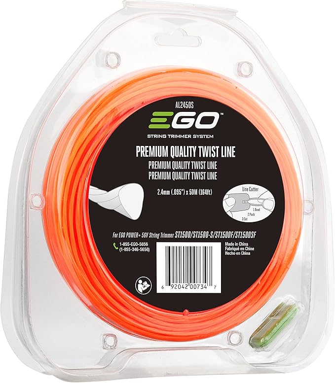 EGO Power+ AL2450S 50M 2.4mm Premium Quality Twist Line for EGO 56Volt
