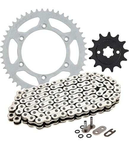 Black Drive Chain & Sprocket Kit For Yamaha YZF600R (1995-2007) | 530 Non O-Ring Chain | 122 Links – Complete Kit