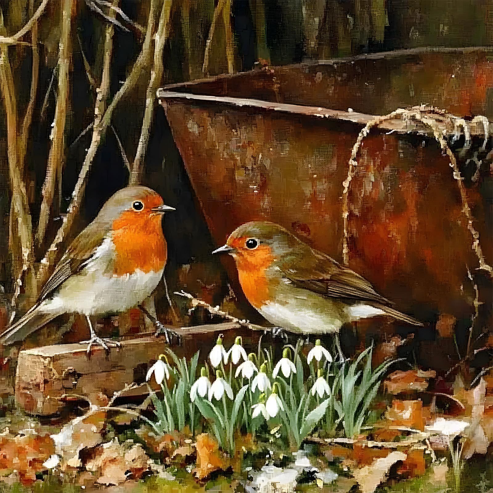 MXJSUA DIY 5d Diamond Painting Kits for Adults, Bird Diamond Painting Cross Stitch Kits, Full Drill Crystal Rhinestone Embroidery Picture Art Crafts for Home Wall Decor Gift 30x30cm