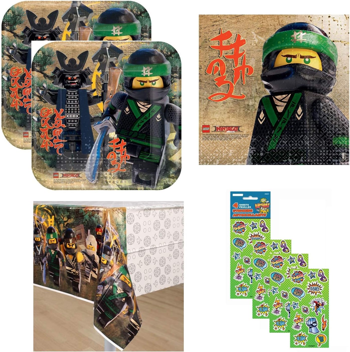 lego ninjago table cover