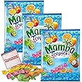 Mamba Tropics Assorted Candy, Individually Wrapped Candies 3.52 oz (pack of 3). Great for Party Favor Candy Mix - Pinata Candy Bulk - Goodie Bag Stuffers for Kids Party Favors