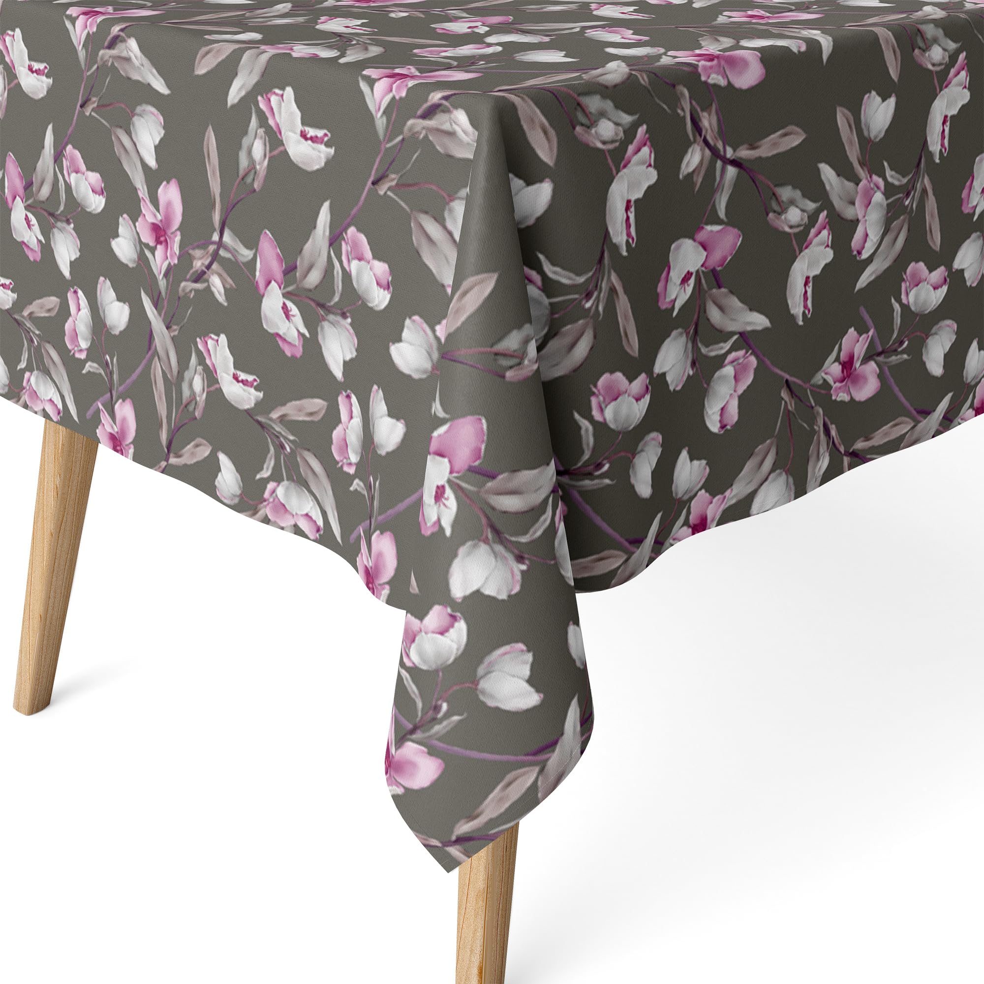Martina Home Olga Magenta Resin Coated Tablecloth 140x140cm