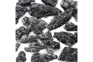 CFKJ [18 Pounds] Natural Slate Stone for Aquascaping,Aquarium Tank Decoration Rocks for Fish Tanks,Terrariums, 2 to 8 inch Natural Slate Stone Rocks