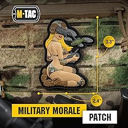 M-Tac Morale Patch Tactical Girl - PVC Tactical