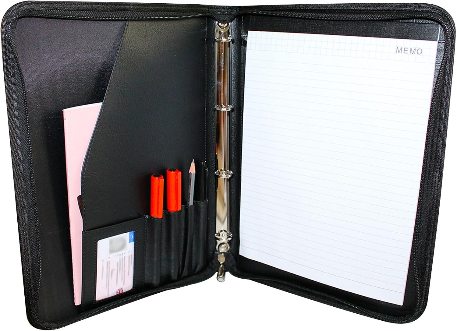 Kurtzy A4 Document Folder A4 Conference Folder with Ring Binder