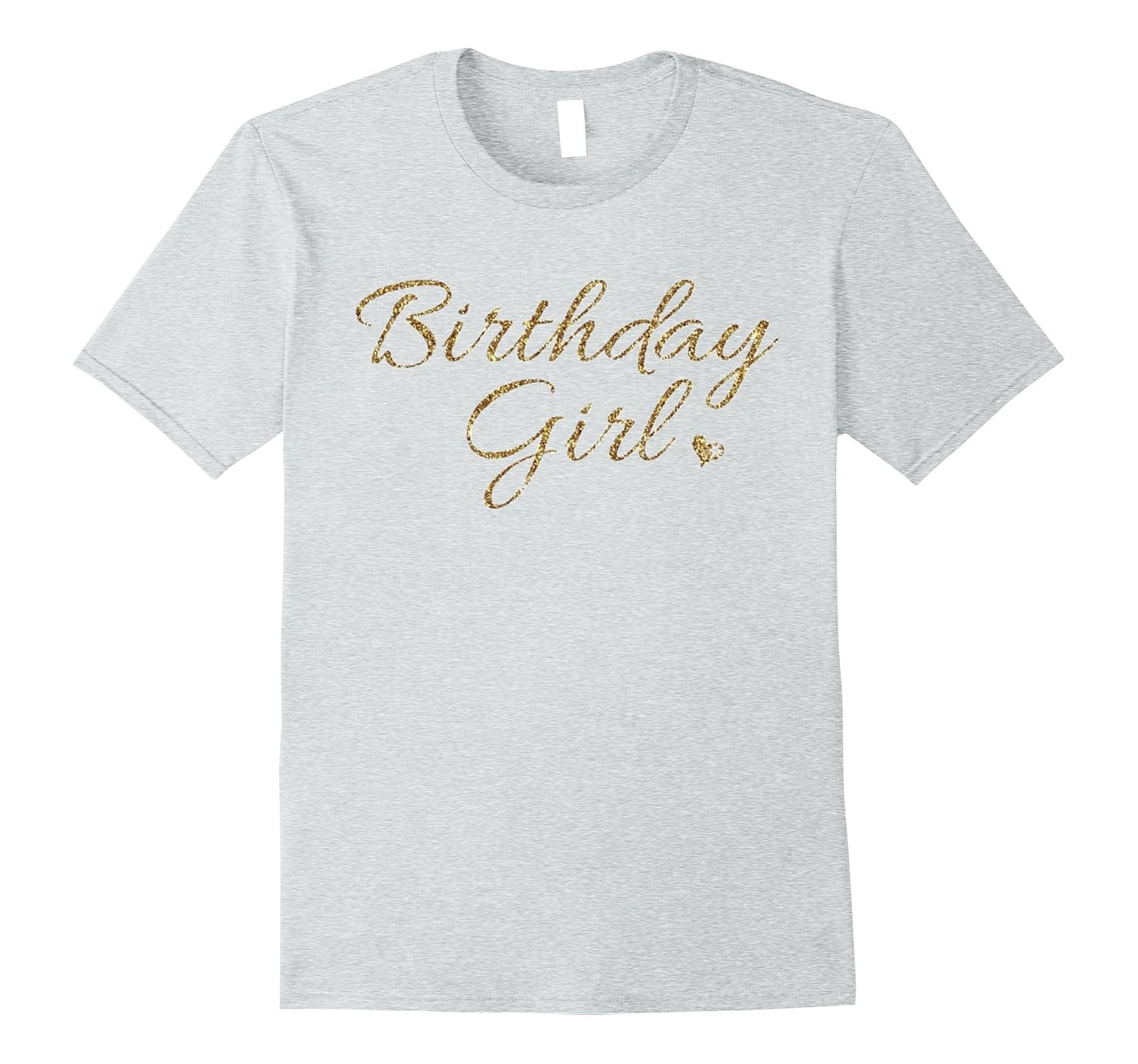 glitter birthday girl shirt