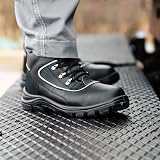 Black Hammer Safety Boots Steel Toe Cap S3 SRC Leather Ankle Boots 7752 UK 9 view 2
