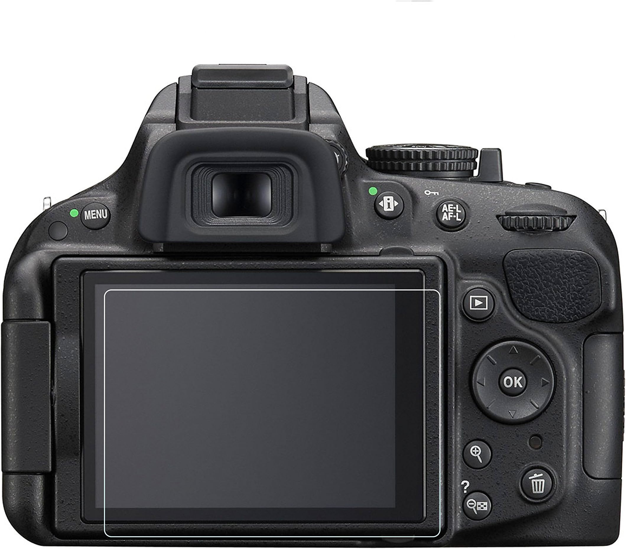 Phantom Glass PGC-018 Nikon D5100 Screen Protector SlingStudio, Clear