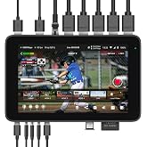 YoloLiv YoloBox Ultra, Horizontal/Vertical NDI Live Streaming Equipment | 4K, ISO Recording, NDI &amp; SRT Support, Switcher Monitor Encoder Recorder, for Facebook, YouTube, Instagram, Tiktok, RTMPS