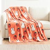 Miffy Throw Blanket 60 in x 46 in &ndash; Soft Cozy Plush for Couch, Bed &amp; Travel, Collectible Gift (Officially Licensed Product) by Franco Collectibles&reg;