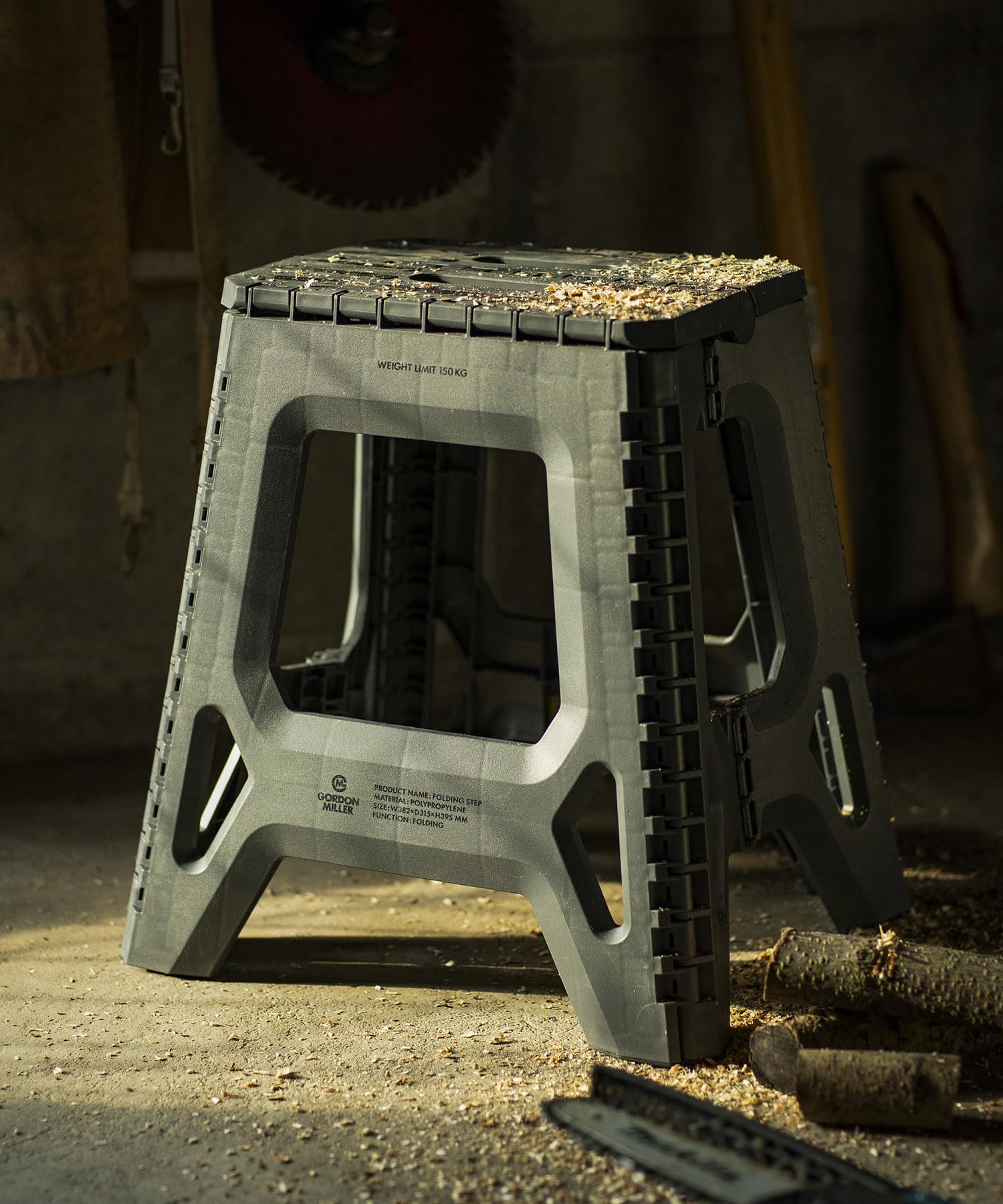GORDON MILLER 車用 フォールディングステップ ステップラダー オリーブドラブ 1641154商品画像