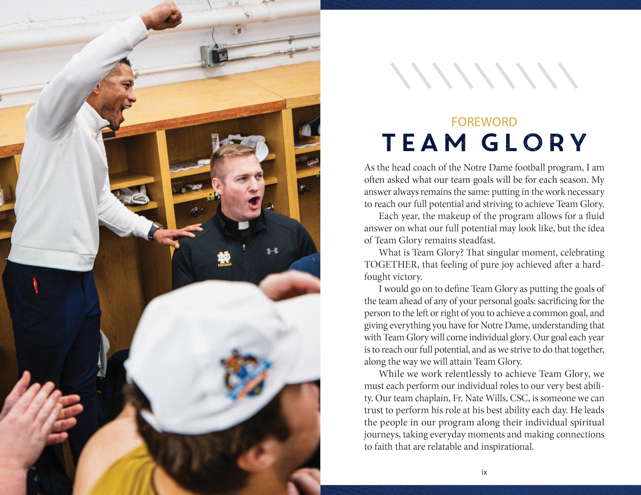 Pray Like a Champion Today: Sacred Stories from the Sidelines of Notre Dame Football