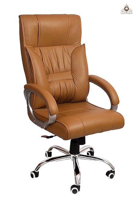 Luxury Decoded Chromium Steel Divine Chair In Executive