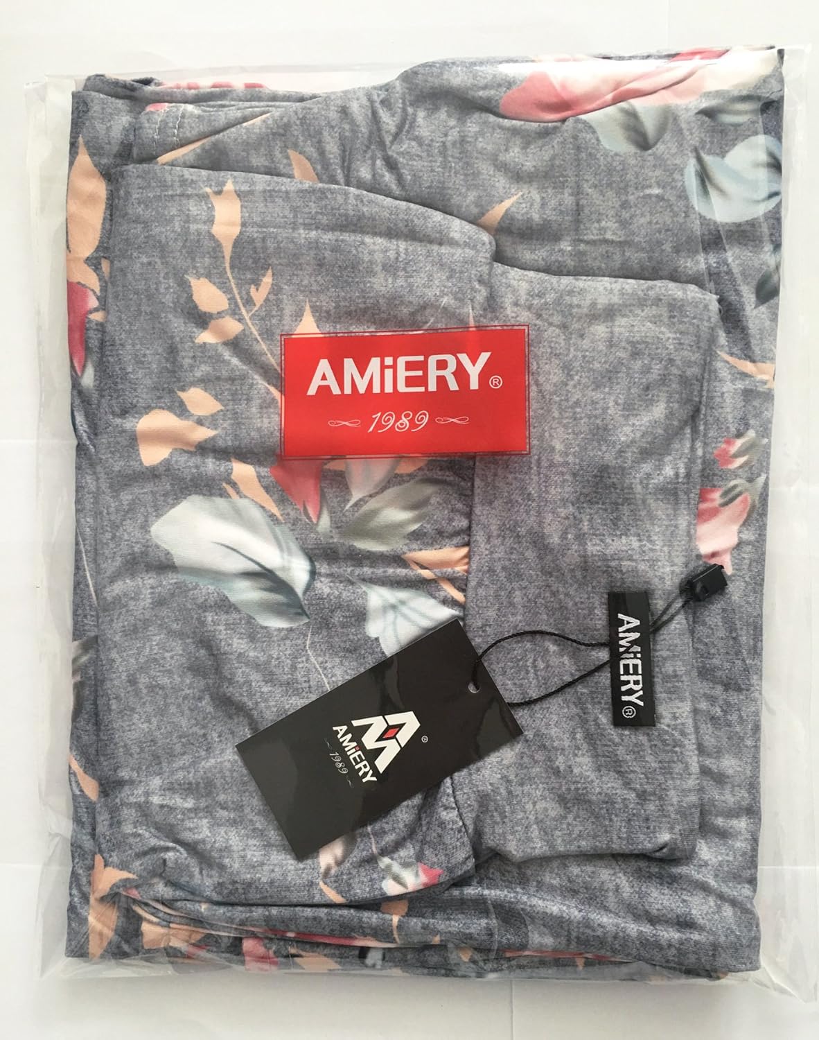AMiERY Women's Comfy Casual Pajama Pants Floral Print Drawstring Palazzo Lounge Pants Wide Leg at  Women’s Clothing store