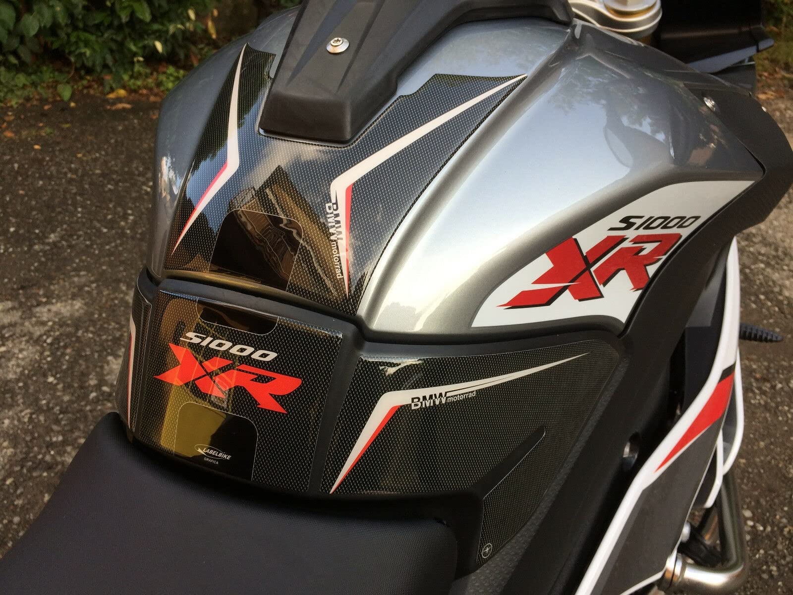 labelbike - 3D Sticker Motorcycle Fuel Tank Pad Protection and Decoration in Resin compatible with BMW S1000XR 2015-2019
