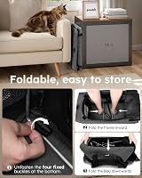 Pecute Cat Carrier XL Extra Stable Handbag with Safety Belt Breathable Mesh for view 9
