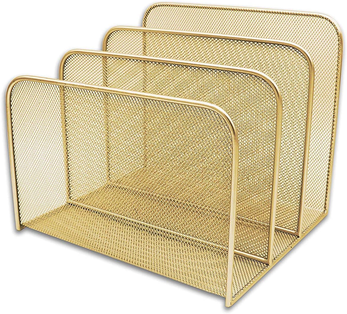 Delancey USA Rose Gold Metal Magazine Holder, Magazine