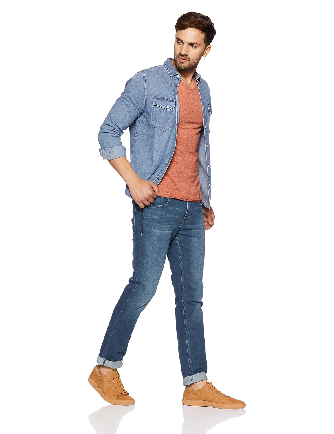 lee men's skinny fit jeans