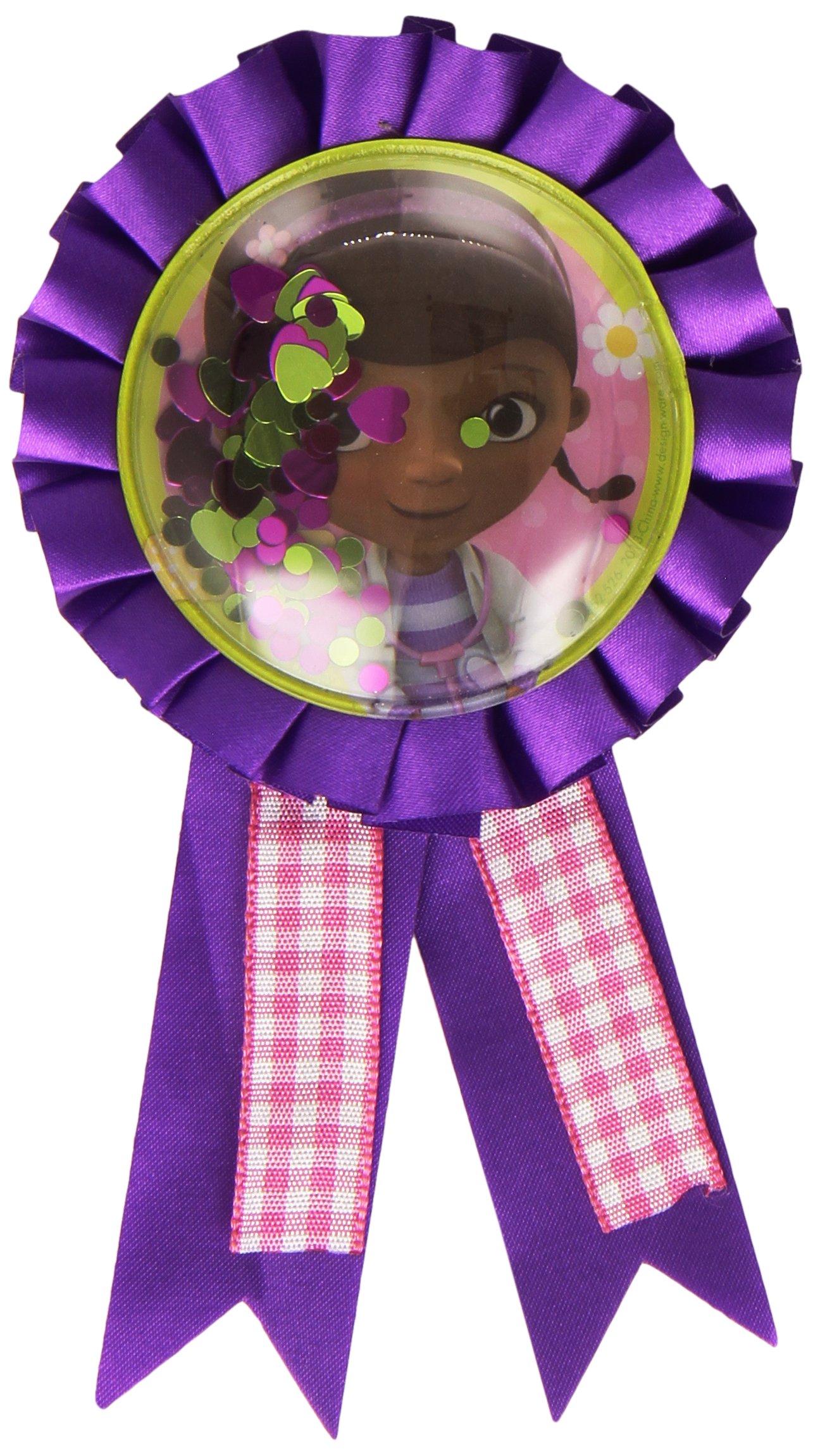Amscan Disney Doc McStuffins Award Ribbons