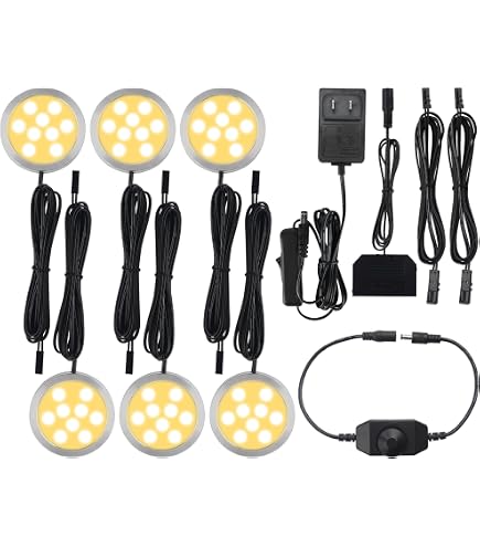thumbnail image 2 of Best Aiboo Wireless Led Under Cabinet Lighting Dimmer With Rf Remote Control 6 L 2 of 14