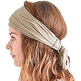 CHARM Japanese Headband Pirate Bandana - Men Ninja Head Wrap Women Hair Band