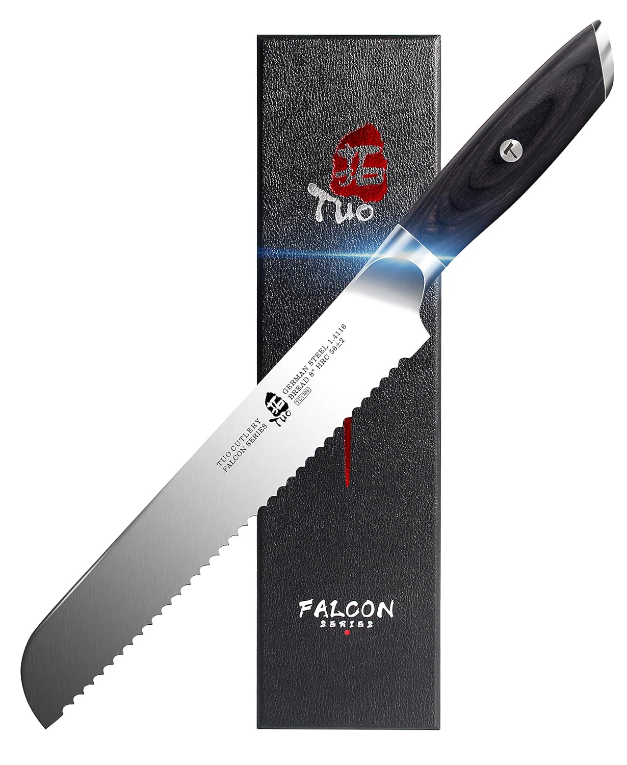 Buy TUO Bread Knife 8 inch Serrated Bread Slicing Knife Bread Cake