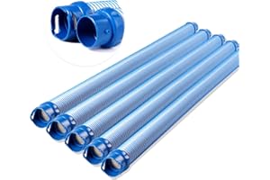 NOBUSHE One Year Manufacture Warranty Pool Cleaner Hose for Zodiac,Twist Lock Pool Vacuum Hose MX6 MX8 X7 T3 T5 Replacement Parts (5pack)