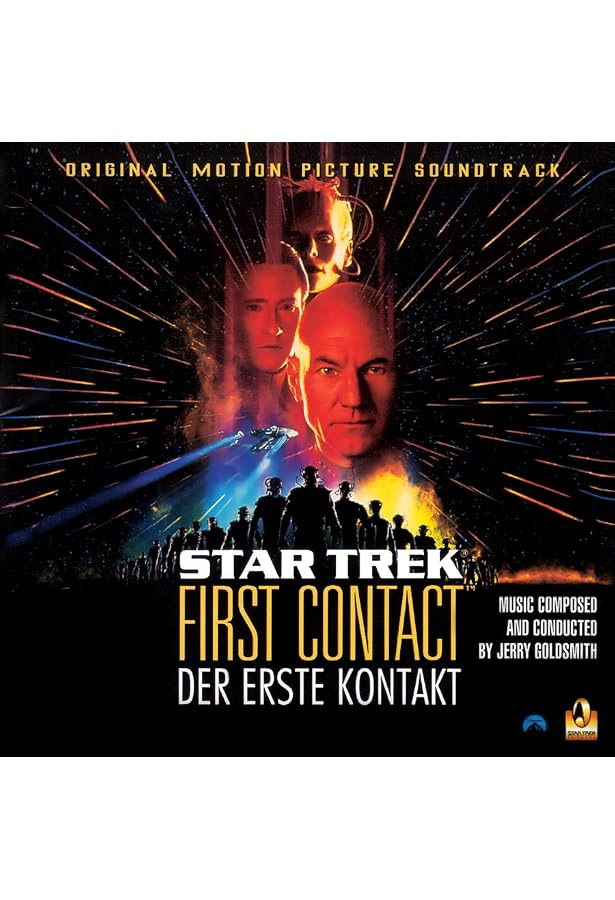 音楽：ジェリー・ゴールドスミス『スタートレック／ファーストコンタクト』（輸入盤） 音楽：ジェリー・ゴールドスミス『スタートレック／ファースト