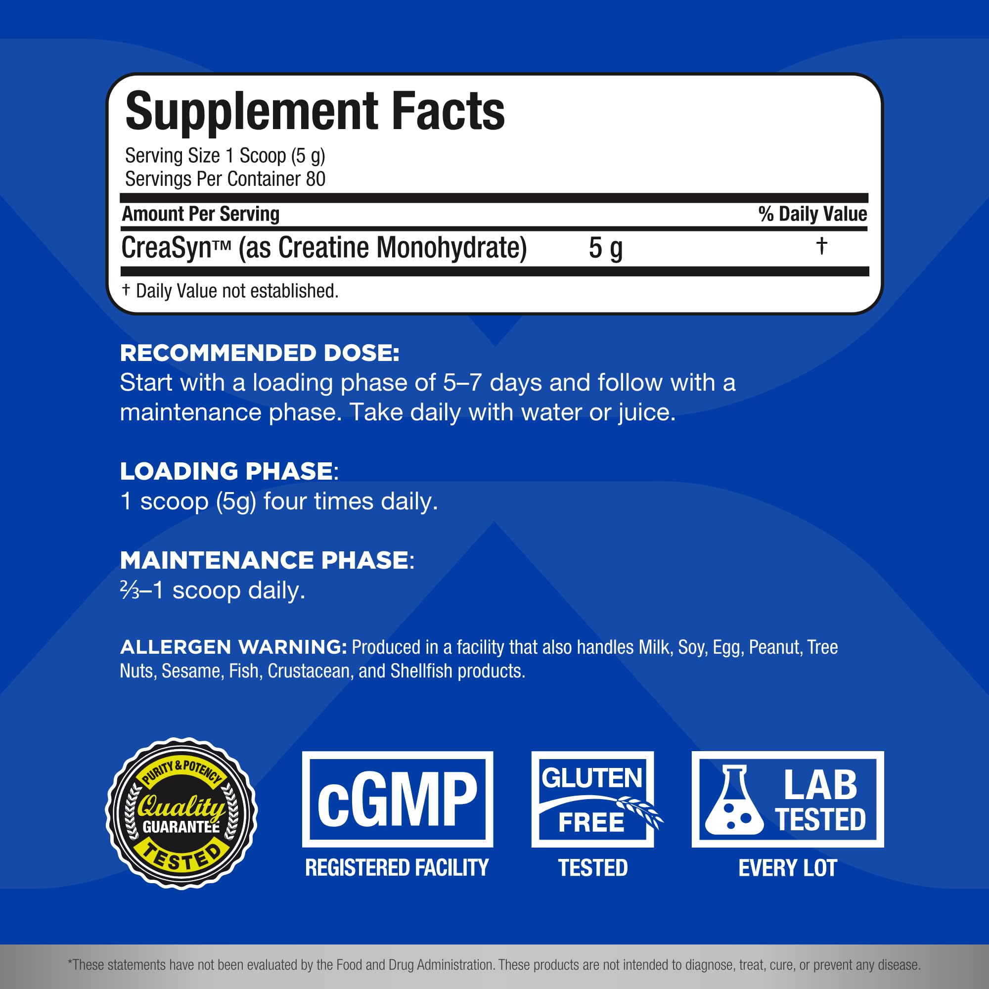 ALLMAX Nutrition - Creatine Monohydrate, Micronized Creatine Powder for Strength and Muscle Recovery, Gluten Free & Fast Absorbing 400g