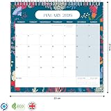 Giftinghouse Luxury Desk Calendar 2026 UK Made 21x20cm Month-To-View view 2