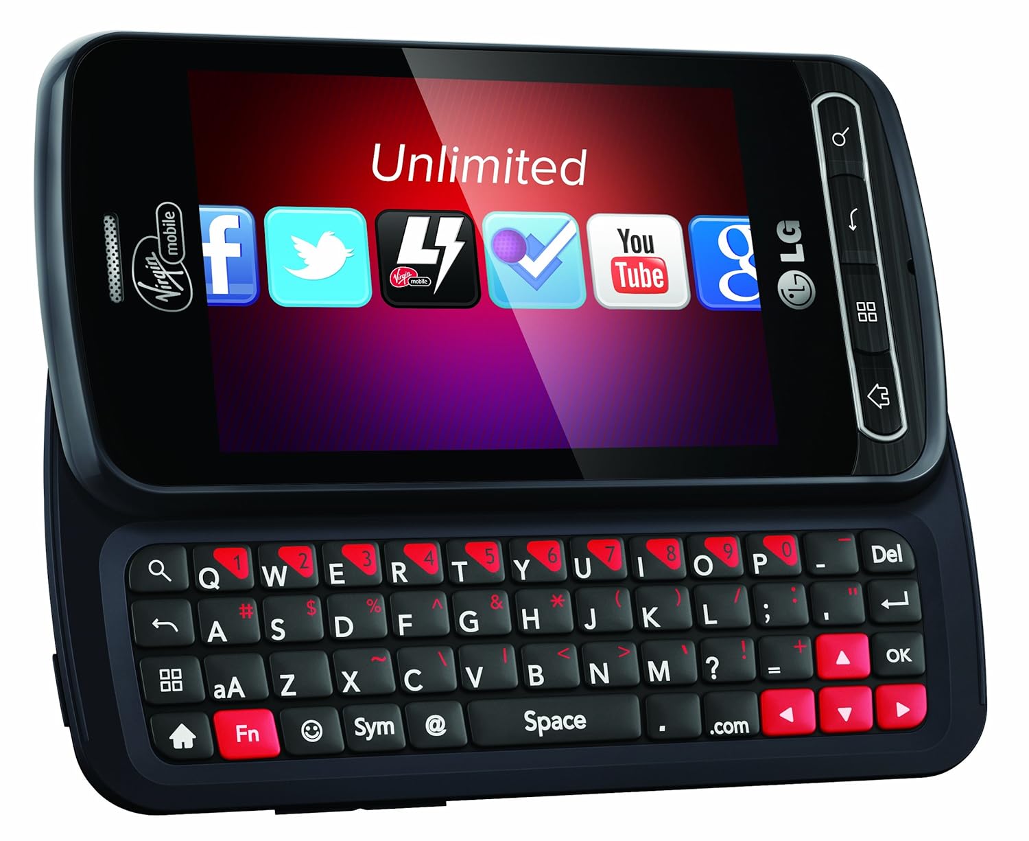 LG Optimus Slider Prepaid Android Phone (Virgin Mobile) VMM701LGKIT156:  Amazon.ca: Electronics