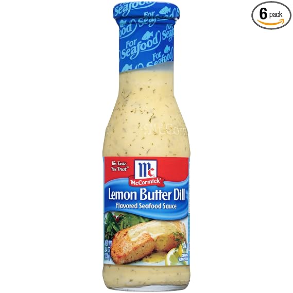 Mccormick Golden dipt Lemon Butter dill sauce for seafood (041234011318)