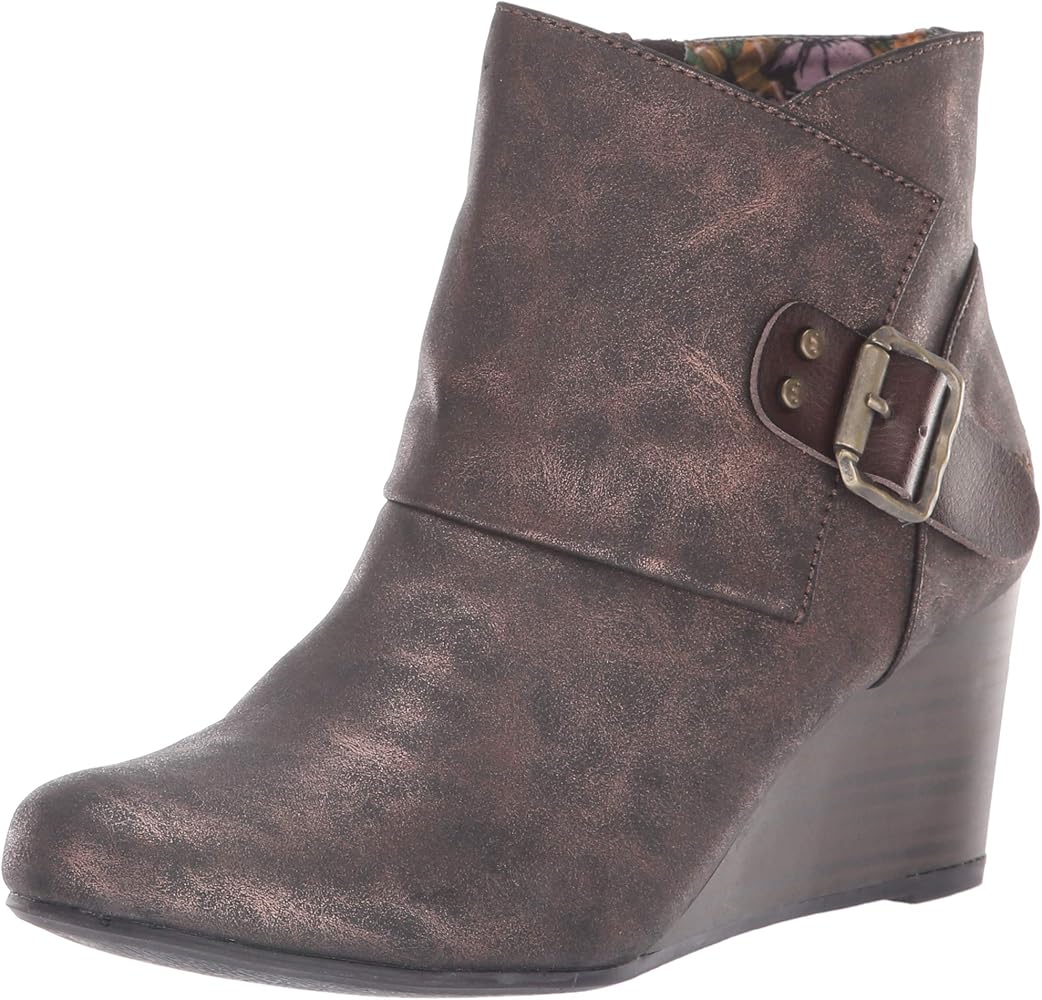 blowfish wedge ankle boots