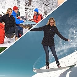 OAOA innovation Womens Heated Jacket with 10000mAh