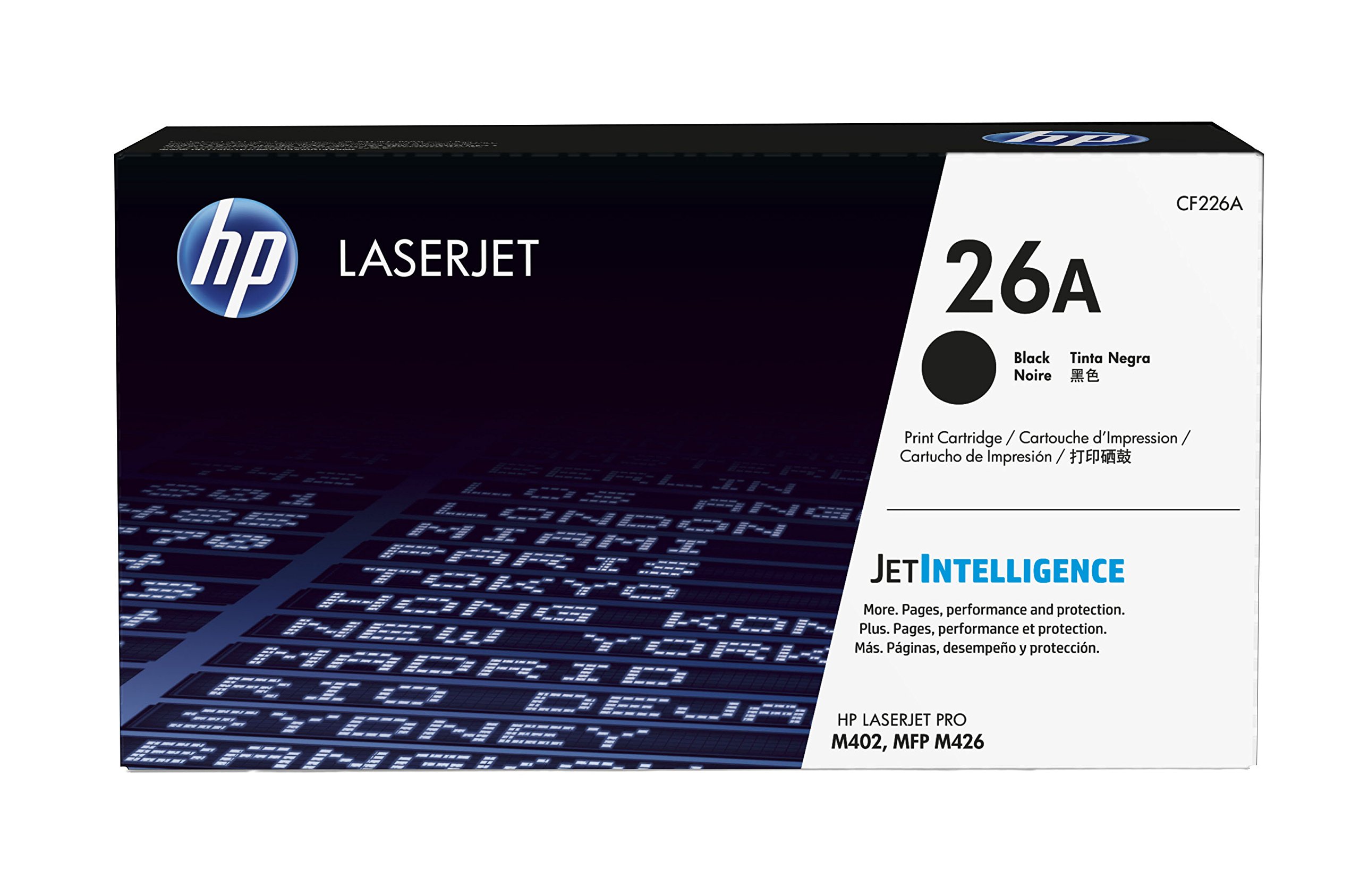 HP 26A (CF226A) Black Original Toner Cartridge by HP